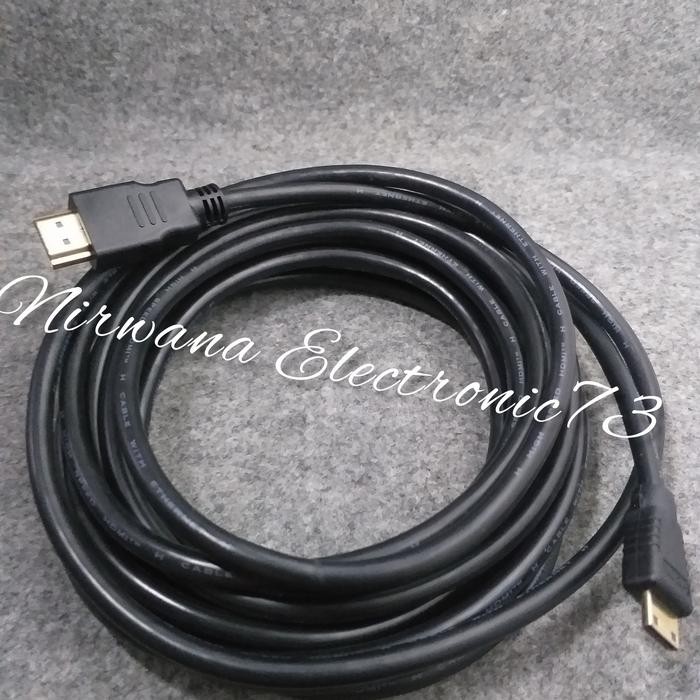 Kabel Hdmi 3M for Panasonic HC-V160, HC-V180, HC-V385, HC-W585
