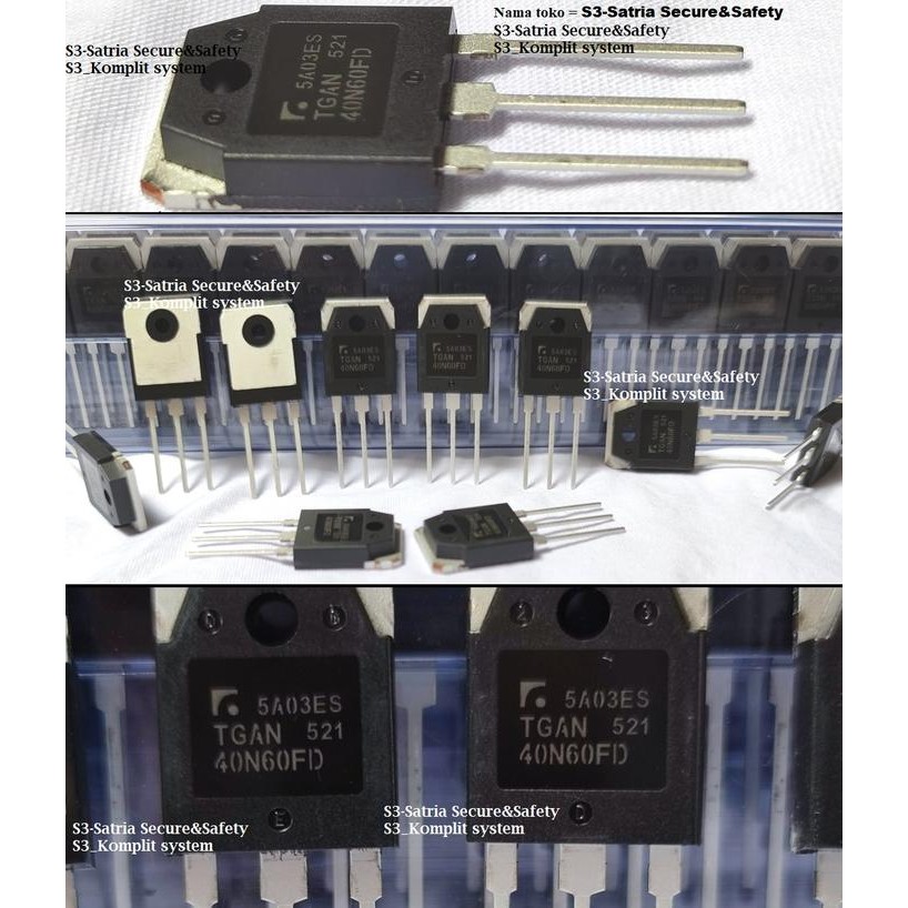 40N60FD Transistor 40N60fd mosfet 40N60 FD 40N 60 40n60fd Part aksesoris audio video DLL