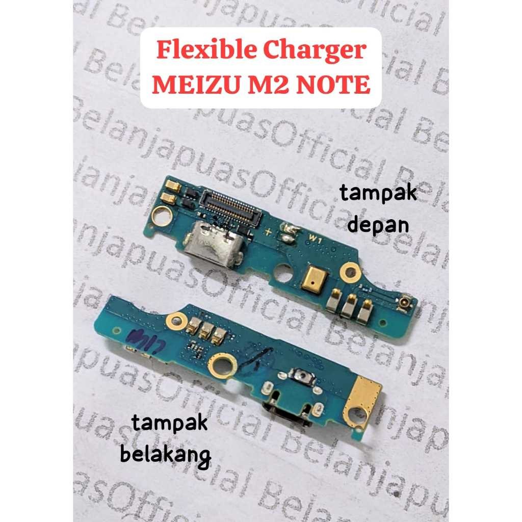 Fleksibel Flexible Konektor PCB Papan Cas Charger MEIZU M2 NOTE / M 2 NOTE