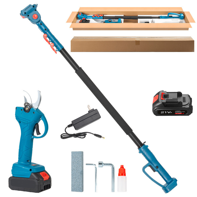 Electric High-altitude Pruning Shears Rechargeable Pruning Branches Lithium Battery High Branch Shea