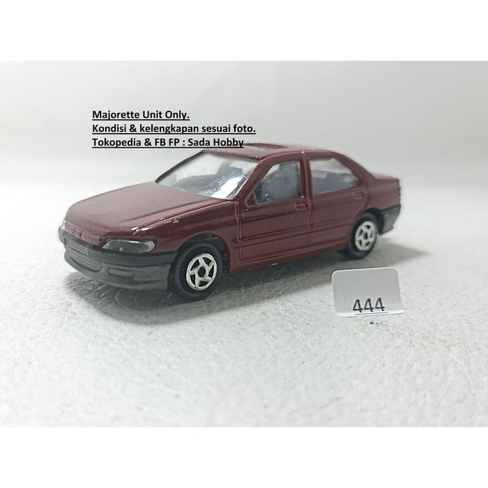 HW  Diecast Majorette Peugeot 406 Sedan Merah Maroon Loose