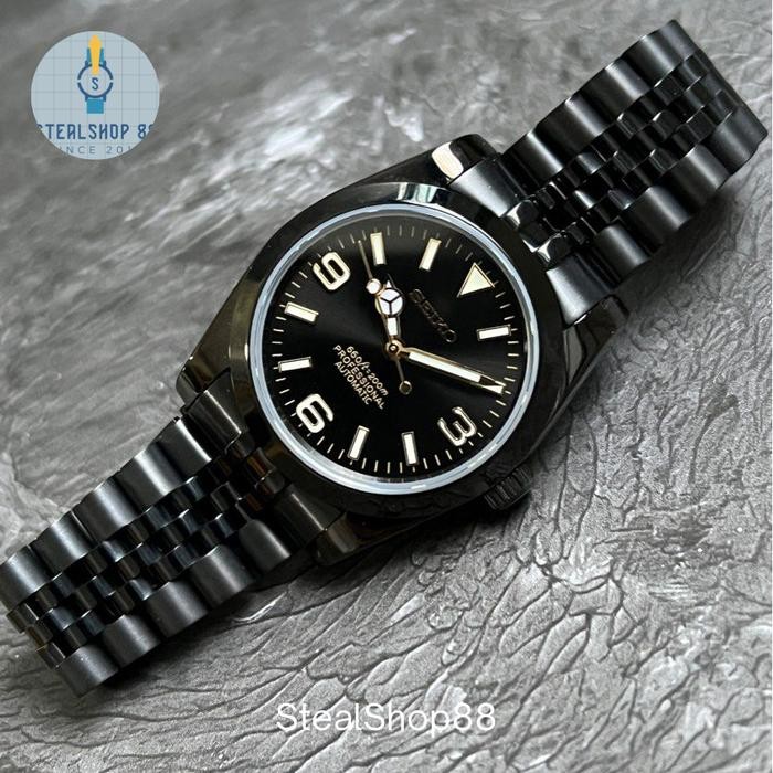 Seiko Explorer Full BlackD Edition NH35