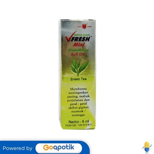 Vfresh Aromateraphy Teh Hijau 4 Ml