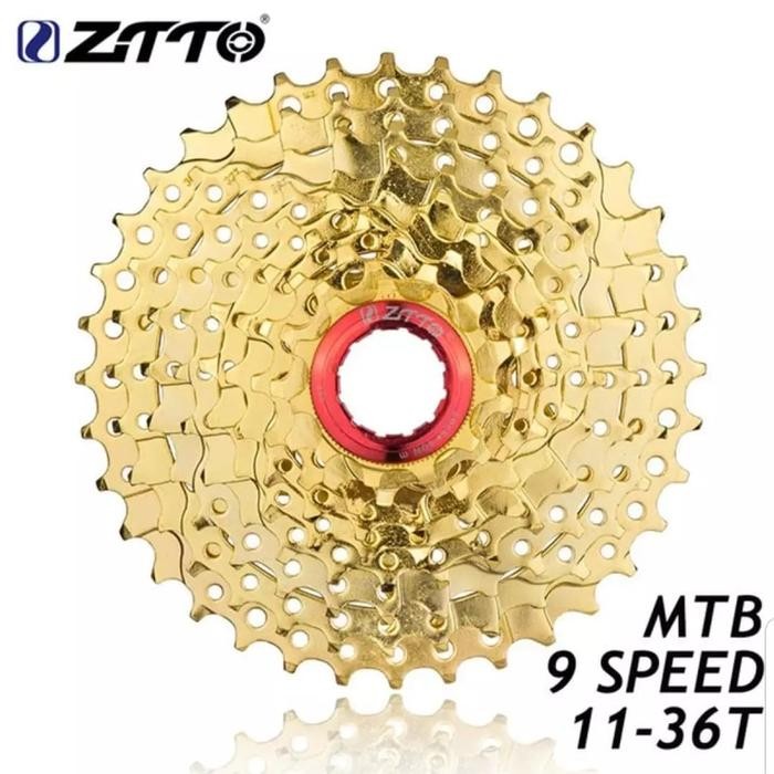 Sprocket 9 speed 11-36 Gold