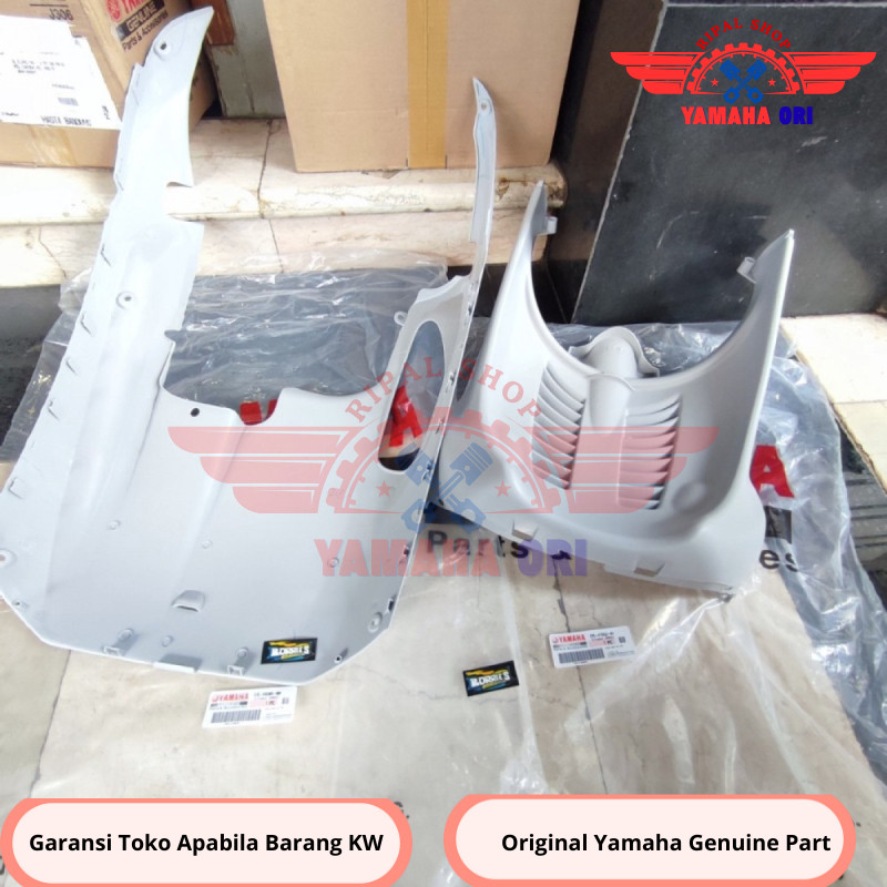 PARLONG DEK KOLONG DEK PARU MIO SPORTY SMILE WARNA ABU TERANG SILVER