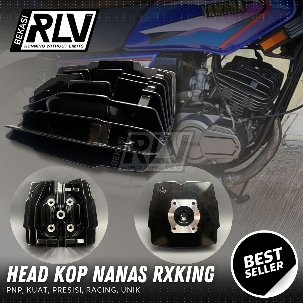 BLOK CYLINDER HEAD NANAS BELIMBING PNP RX KING ORIGINAL