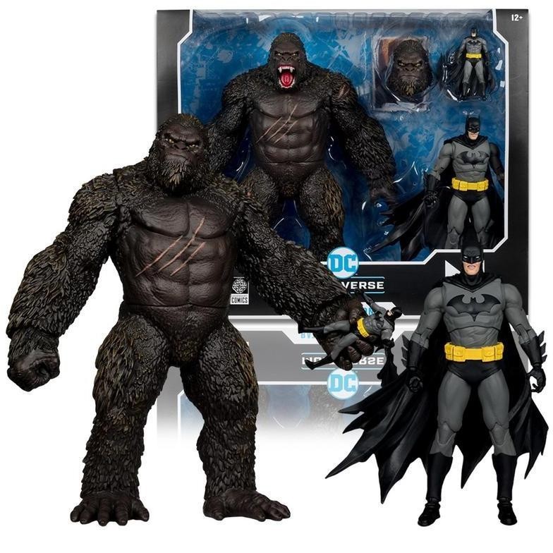 BERGARANSI PROMO  MCFARLANE TOYS BATMAN VS. KONG (JUSTICE LEAGUE VS. GODZILLA VS. KONG)