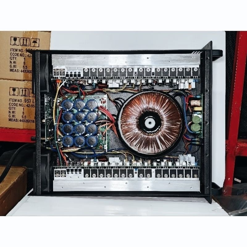 Power amplifier apollo mc 9001 class H 2 chanel