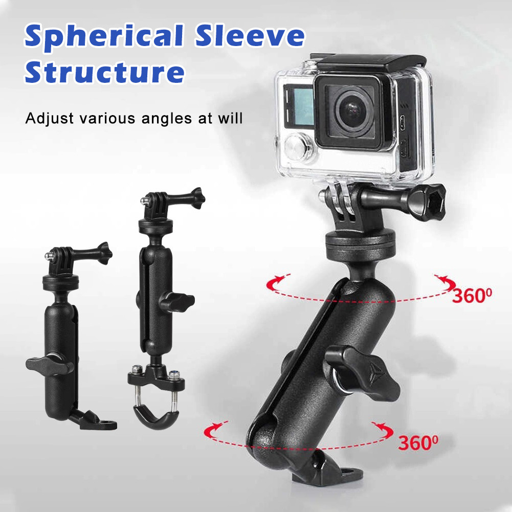 Breket Gopro Action Cam Holder Kamera Motor Camera 360 Motowolf Spion / Breket GoPro Action Cam Hold