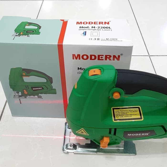 Modern M-2200L / Modern M2200L / Mesin Jigsaw Modern M 2200 L / Gergaji Jig Saw Modern M 2200L Laser
