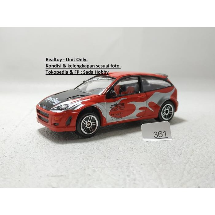 DCT... Diecast Realtoy Ford Focus RS WRC Rally Car Unit Only