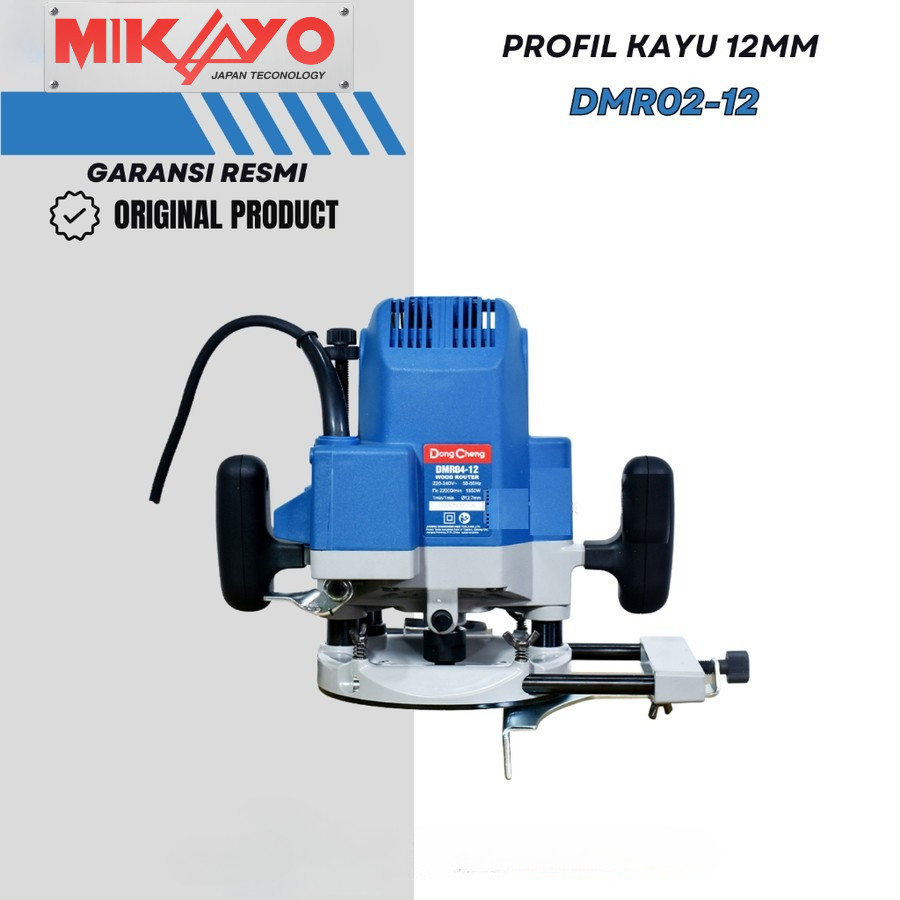 Mesin profil kayu router DONGCHENG DMR02-12 ROUTER 12mm