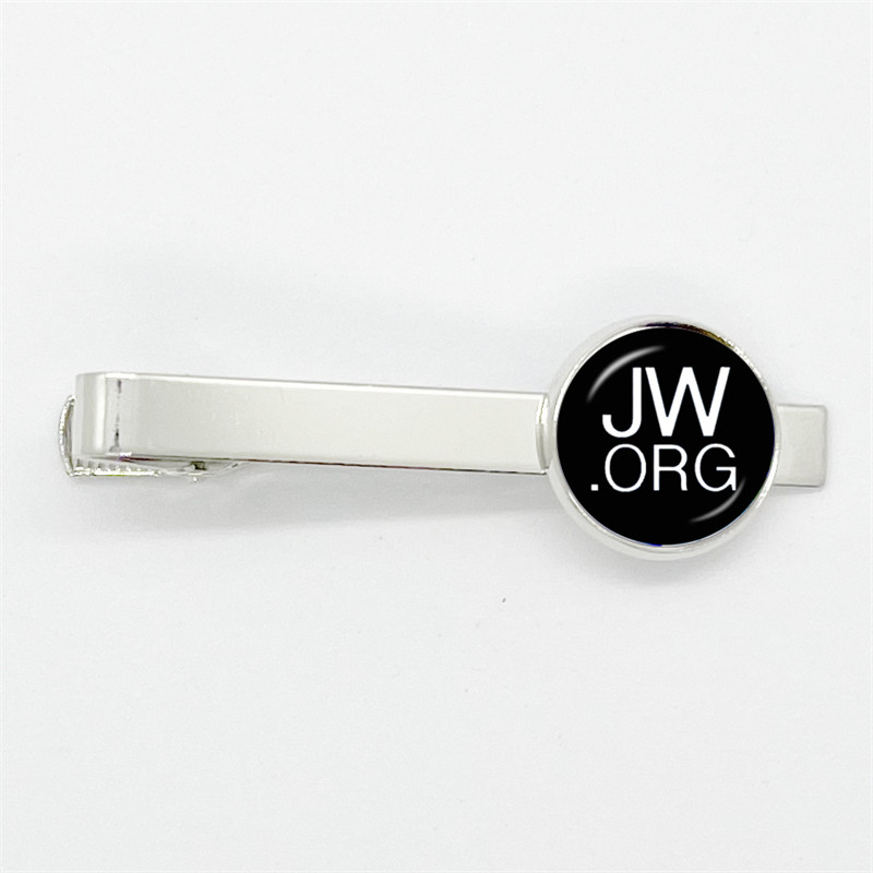 2023 New Steampunk Jehovah's Witnesses Tie Clip JW.ORG High Quality Clip Round Hand Craft Jewelry Gl