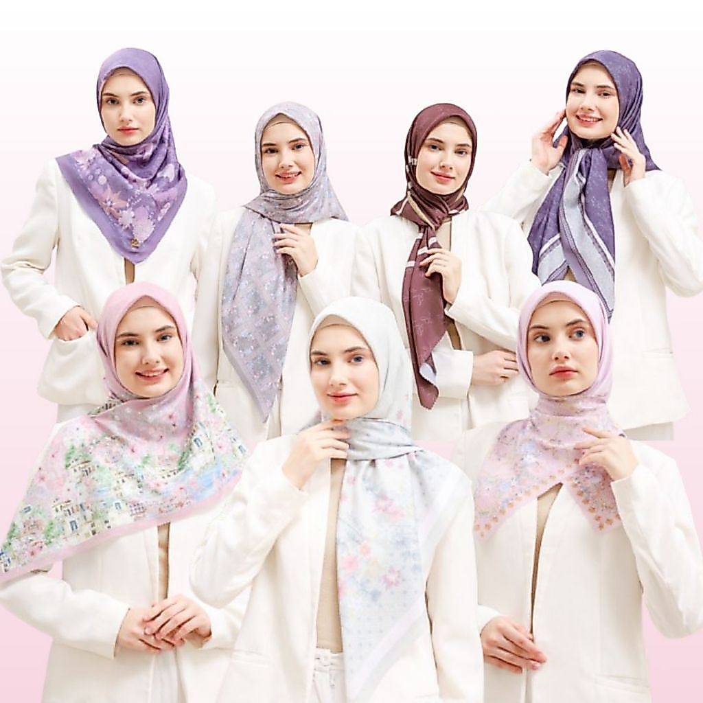 L Scarf - Hijab Motif Original Premium Packaging Box