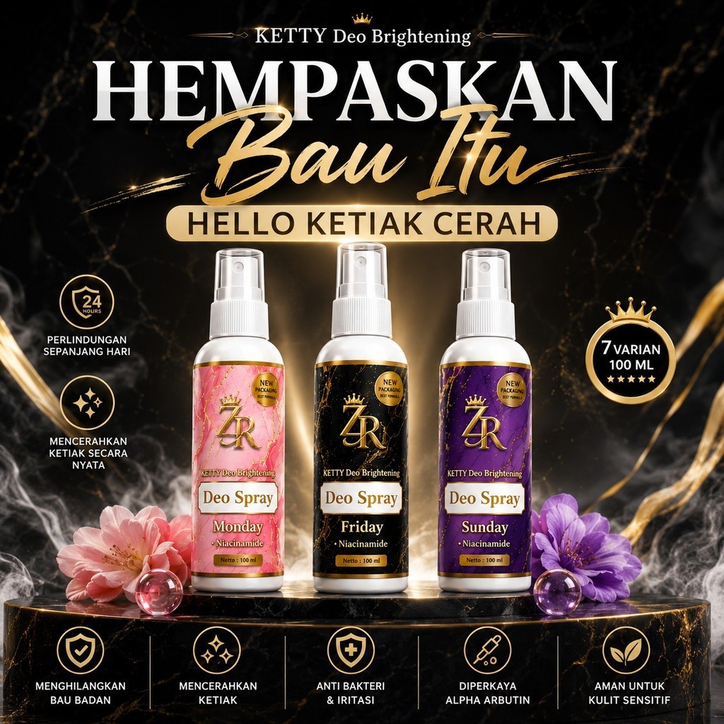 KETTY DEO BRIGHTENING SPRAY 100ML
