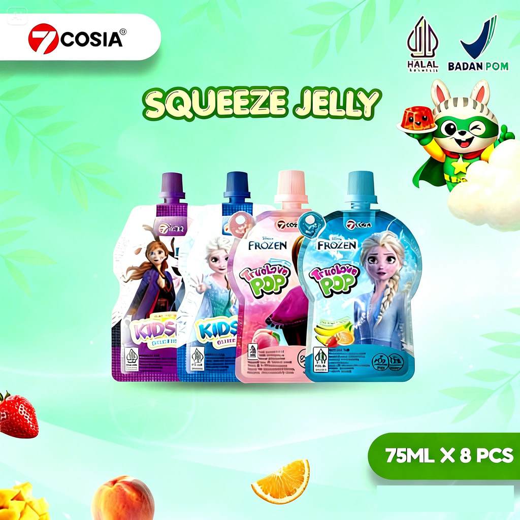 Squeeze Jelly Yogurt 7COSIA Disney Frozen