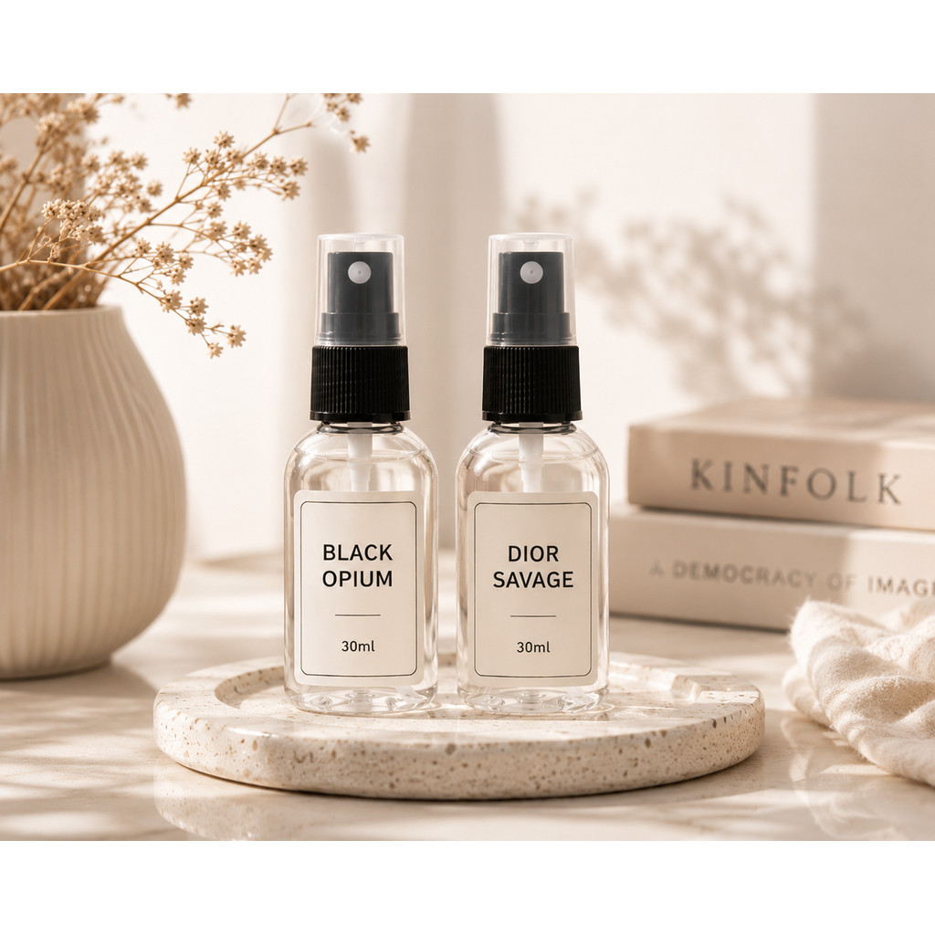 Rawre Parfum 30ml Botol Plastik Parfum Tahan lama 30ml Parfum Unisex