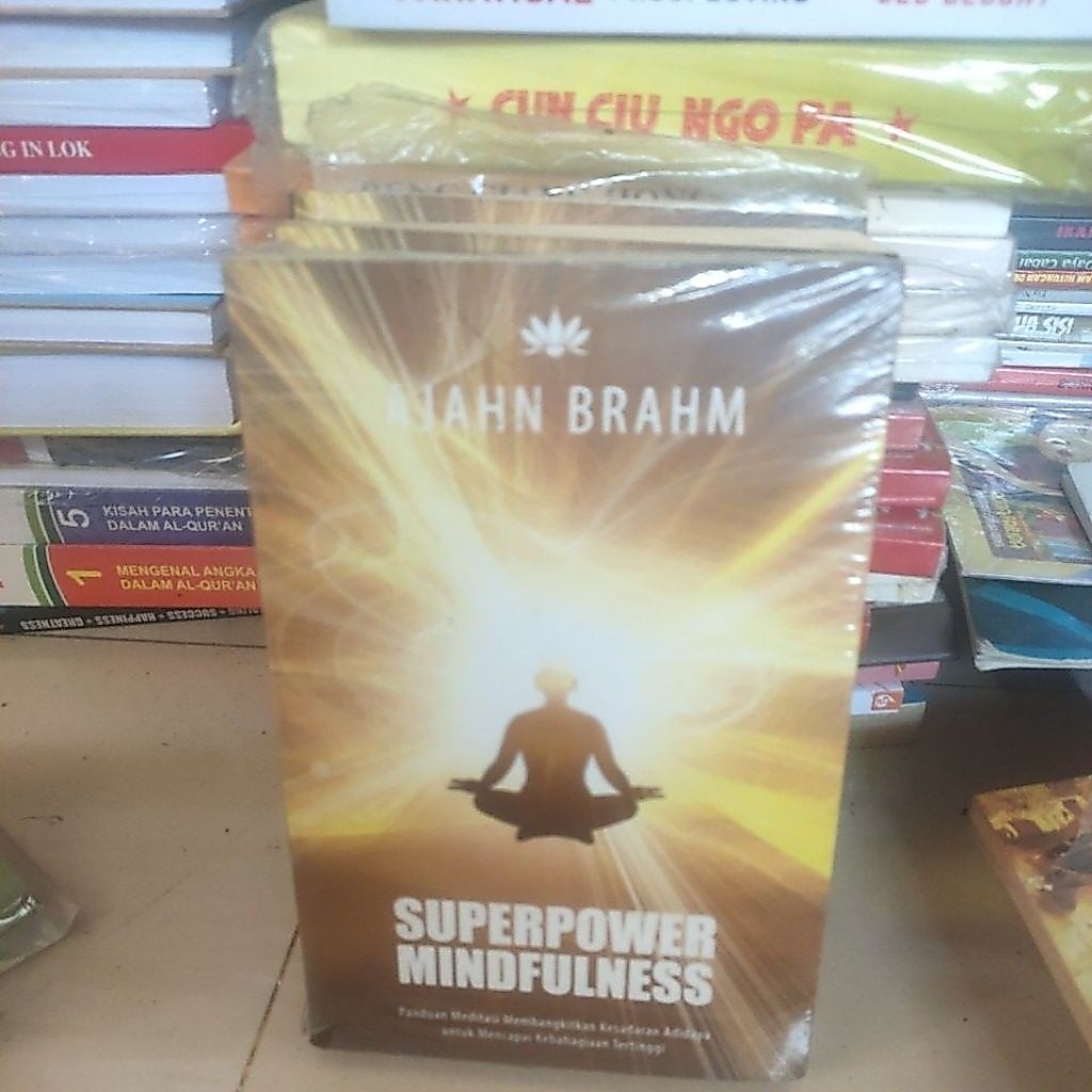 SUPERPOWER MINDFULNESS ,PANDUAN MEDITASI MEMBANGKITKAN KESADARAN ADIDAYA UNTUK MENCAPAI KEBAHAGIAAN 