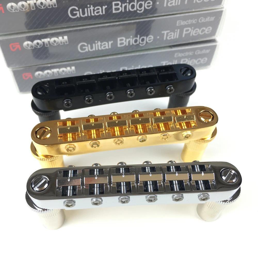 GOTOH GE103B-T Saddle Tune-O-Matic Style Jembatan Gitar Listrik Untuk Epip Standard LP SG DOT Custom