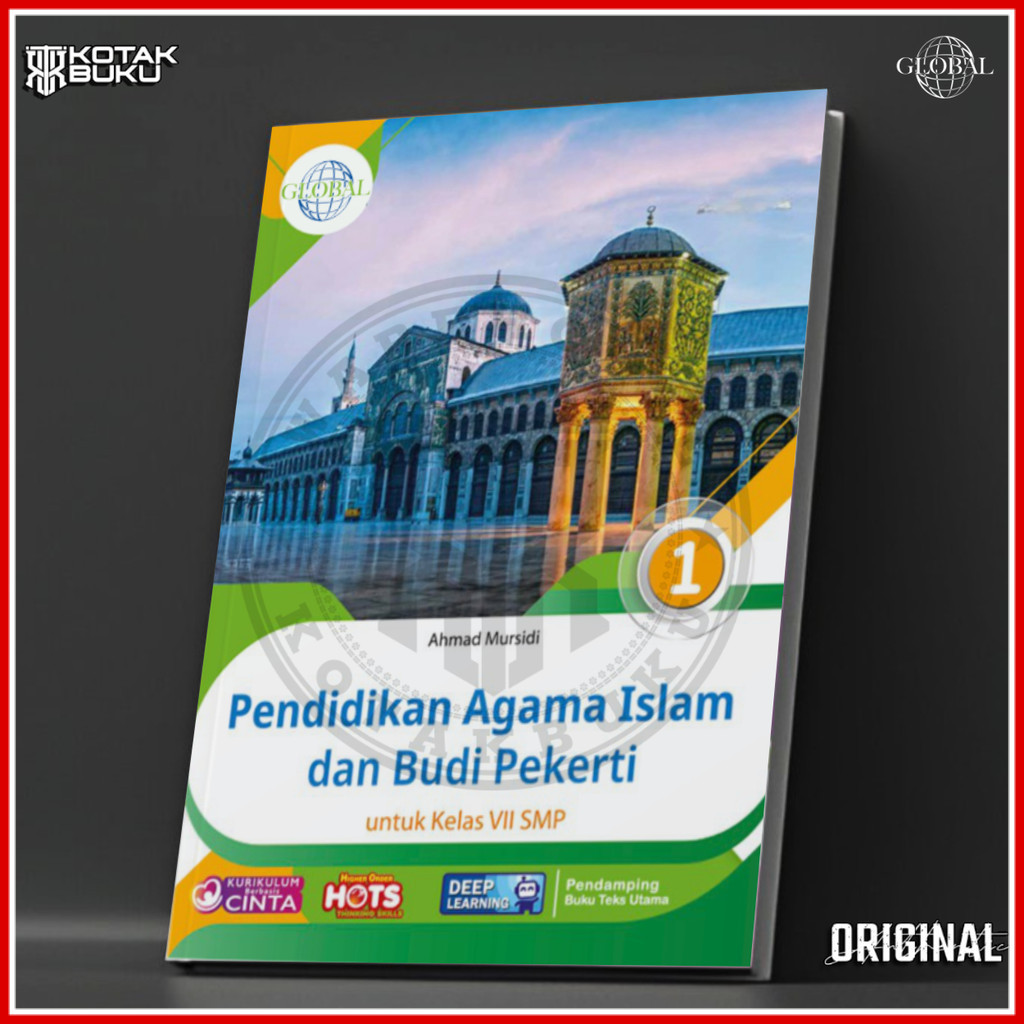 [ TS ] Buku Agama Islam Kelas 7 8 9 SMP Deep Learning / PAI SMP / Global / Tiga Serangkai