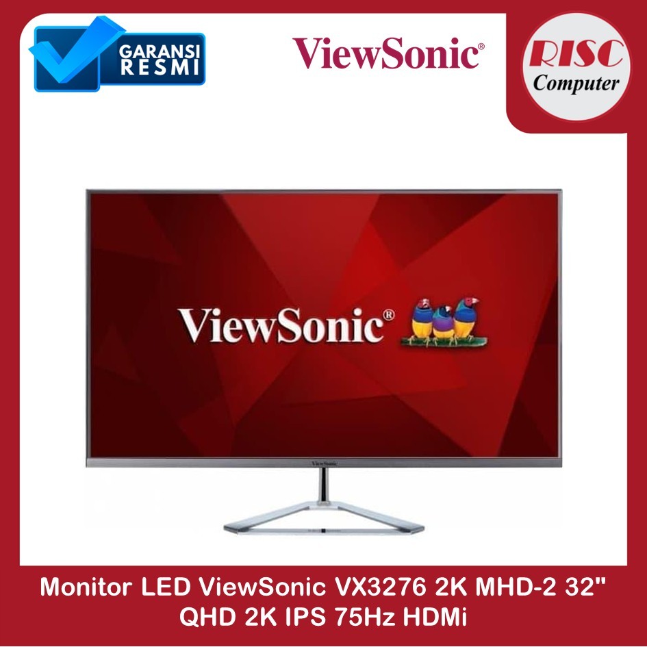 Monitor LED ViewSonic VX3276 2K MHD-2 32" QHD 2K IPS 75Hz HDMi