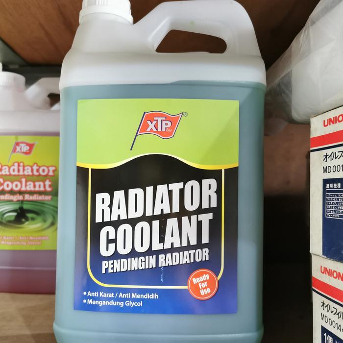 RADIATOR COOLANT/AIR COOLANT/PENDINGIN RADIATOR XTP 5 LITER HIJAU