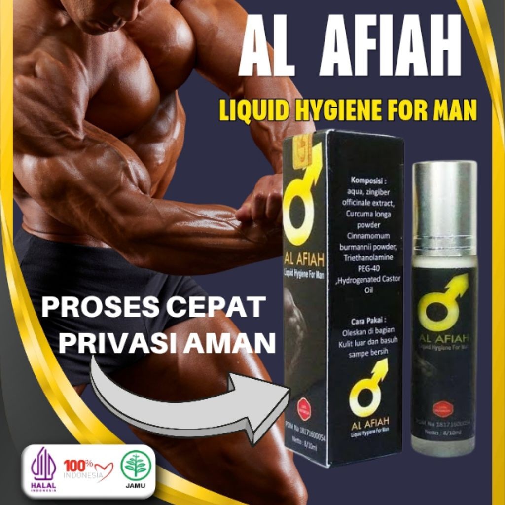 [ ORIGINAL 100% ] Harga pas hasil puas al afiah oles pria penambah stamina