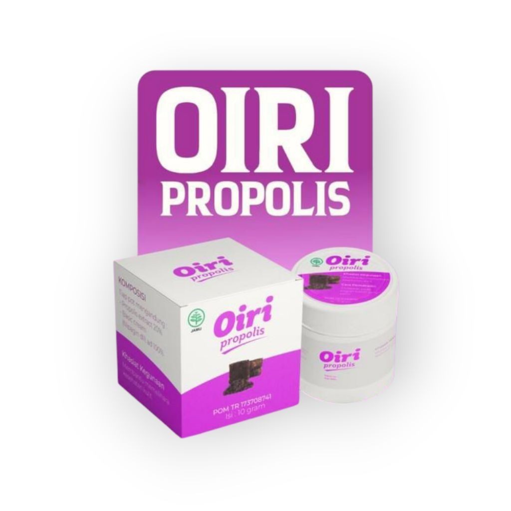 SALEP OIRI PROPOLIS ATASI MASALAH WASIR DAN AMBEYEN SALEP WASIR OIRI ORIGINAL BPOM HALAL