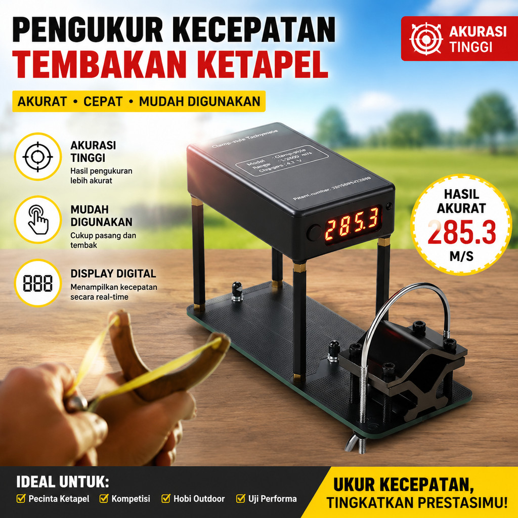 CHRONO FPS MURAH ALAT UKUR KECEPATAN ORIGINAL