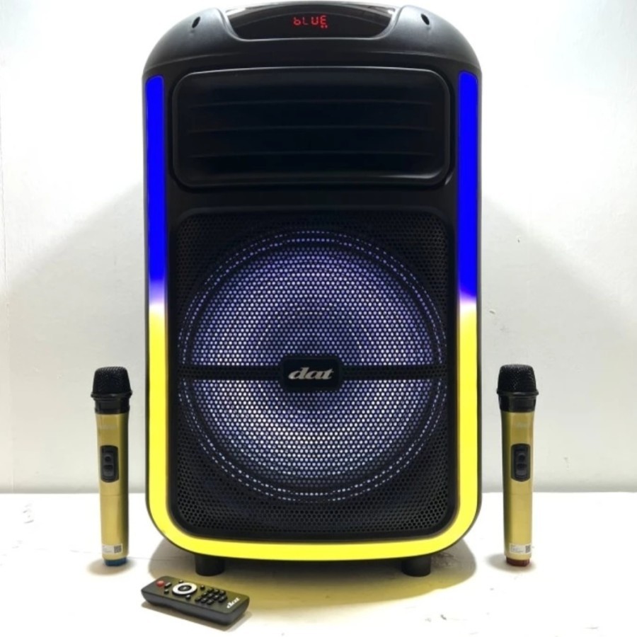 SPEAKER PORTABLE DAT DT 1501 / DT1501 TURBO 15 INCH SPESIFIK