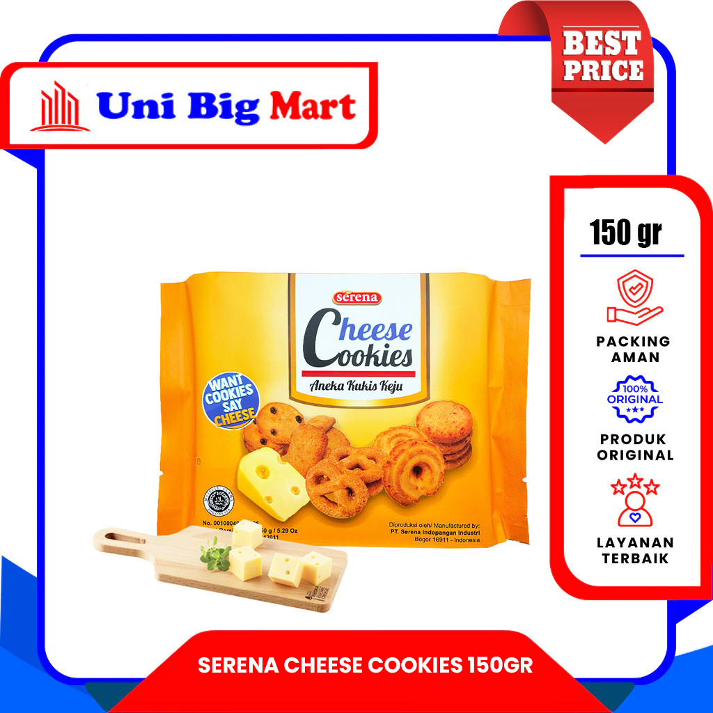 SERENA CHEESE COOKIES - 150 gr