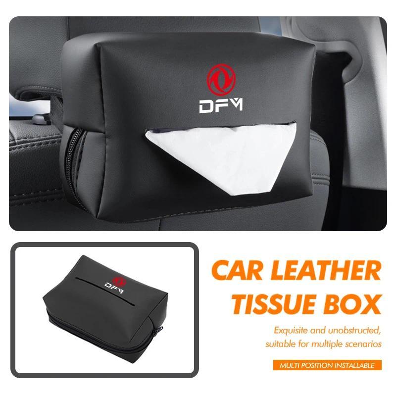For Dongfeng Motor Car Tissue Box Auto Armrest Box Paper Storage Bag Accessories DFM DFSK Glory 360 