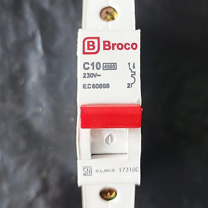 MCB 10A Broco Original Kualitas Terbaik