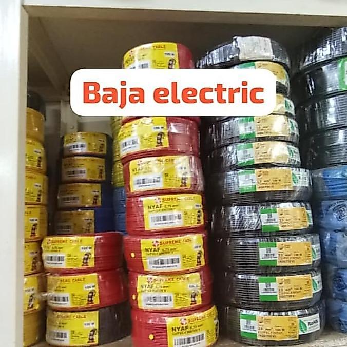 Promo Supreme Kabel Listrik Serabut NYAF 2,5mm SUPREME Roll 100m Kabel NYAF 1 x 2,5 1 x 2.5 mm NYAF 