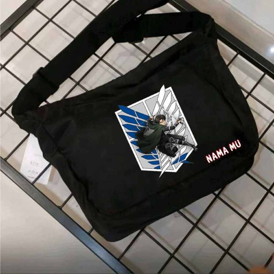 Anime Attack On Titan Tas AoT Ransel Tas Sekolah Pria Selmpang WIN