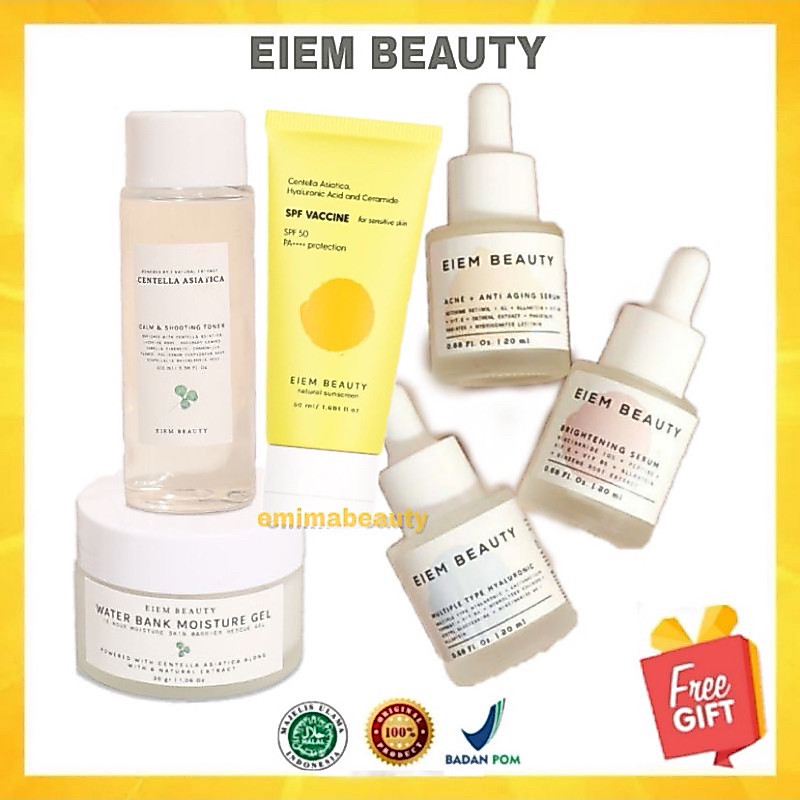 [READY COD] Eiem Beauty Serum Moisturizer Sunscreen | Baby Face Acne Free Serum, actosome retinol 1.
