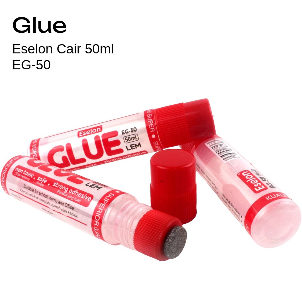 

Lem Kertas ESELON Glue / Glue Stick / Lem Cair / Glue Eselon