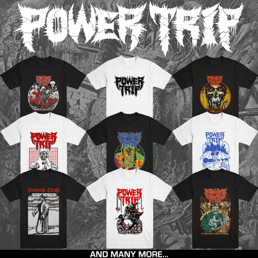 Power Trip | T-Shirt Band | Thrash Metal | Merchandise