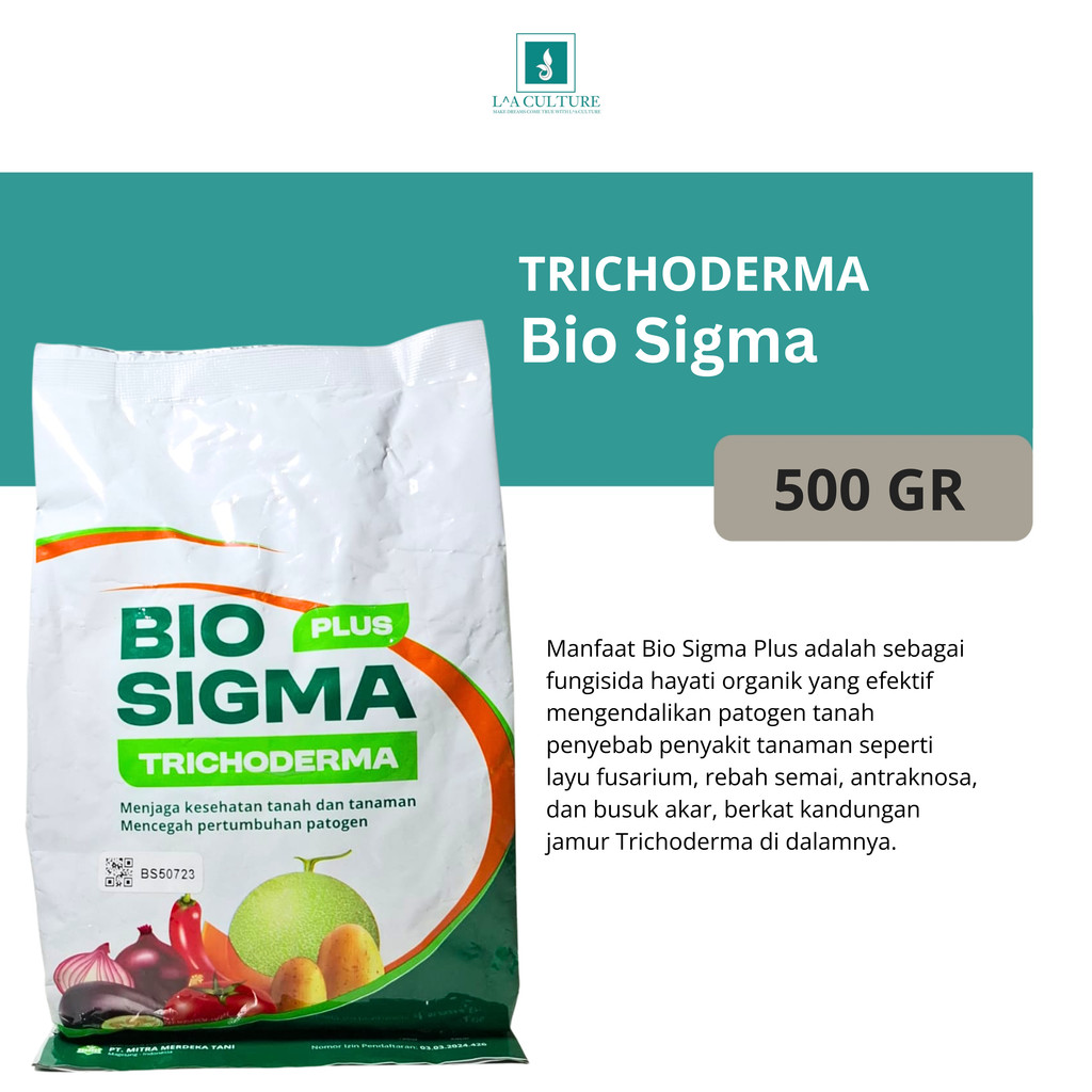 Pupuk Bio Sigma Plus Trichoderma 500 Gram