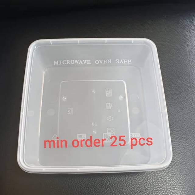 

Twinwall SQ 1000 isi 25 pcs/ kotak makan/ take away min order 25 pcs