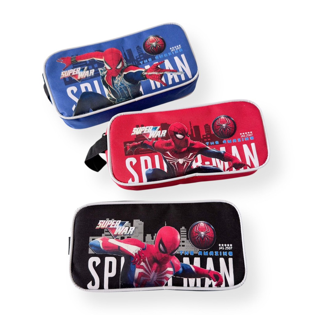 

PENCIL CASE KAIN RESLETING / TEMPAT PENSIL KAIN / KOTAK PENSIL KAIN MOTIF