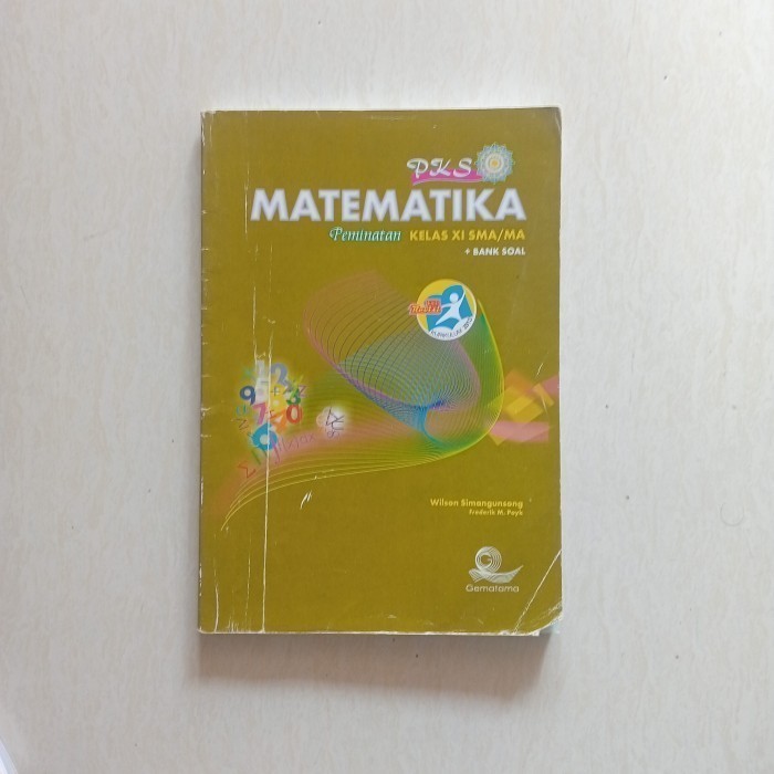 Buku PKS MATEMATIKA Peminatan Kls XI SMA Wilson S Original Bekas