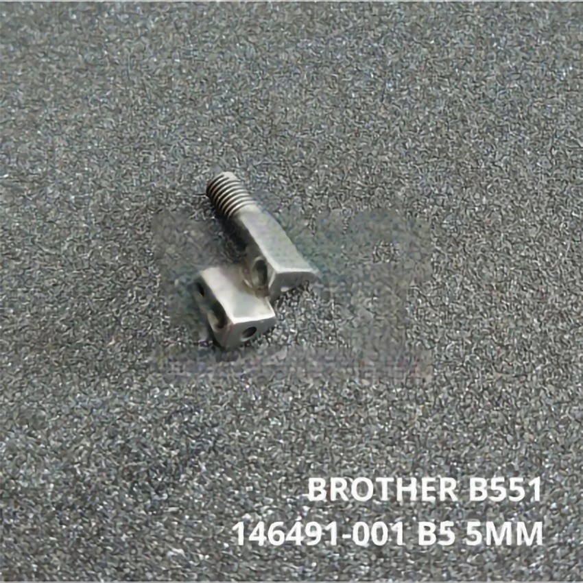 146491001 BROTHER B551 Benang 5 5MM Kepala Jarum Mesin Jahit Obras