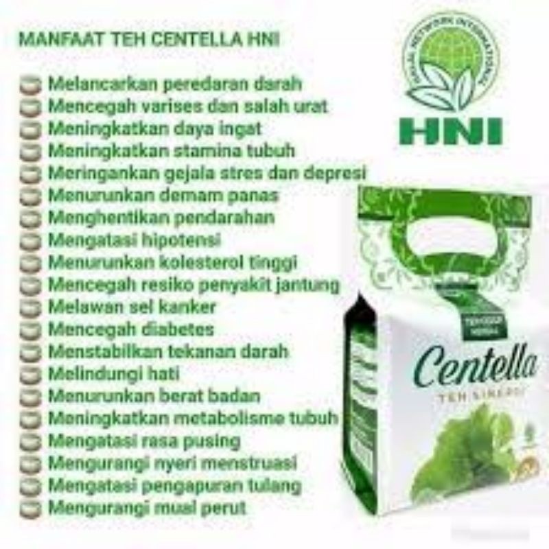 

CENTELLA TEH SINERGI HNI