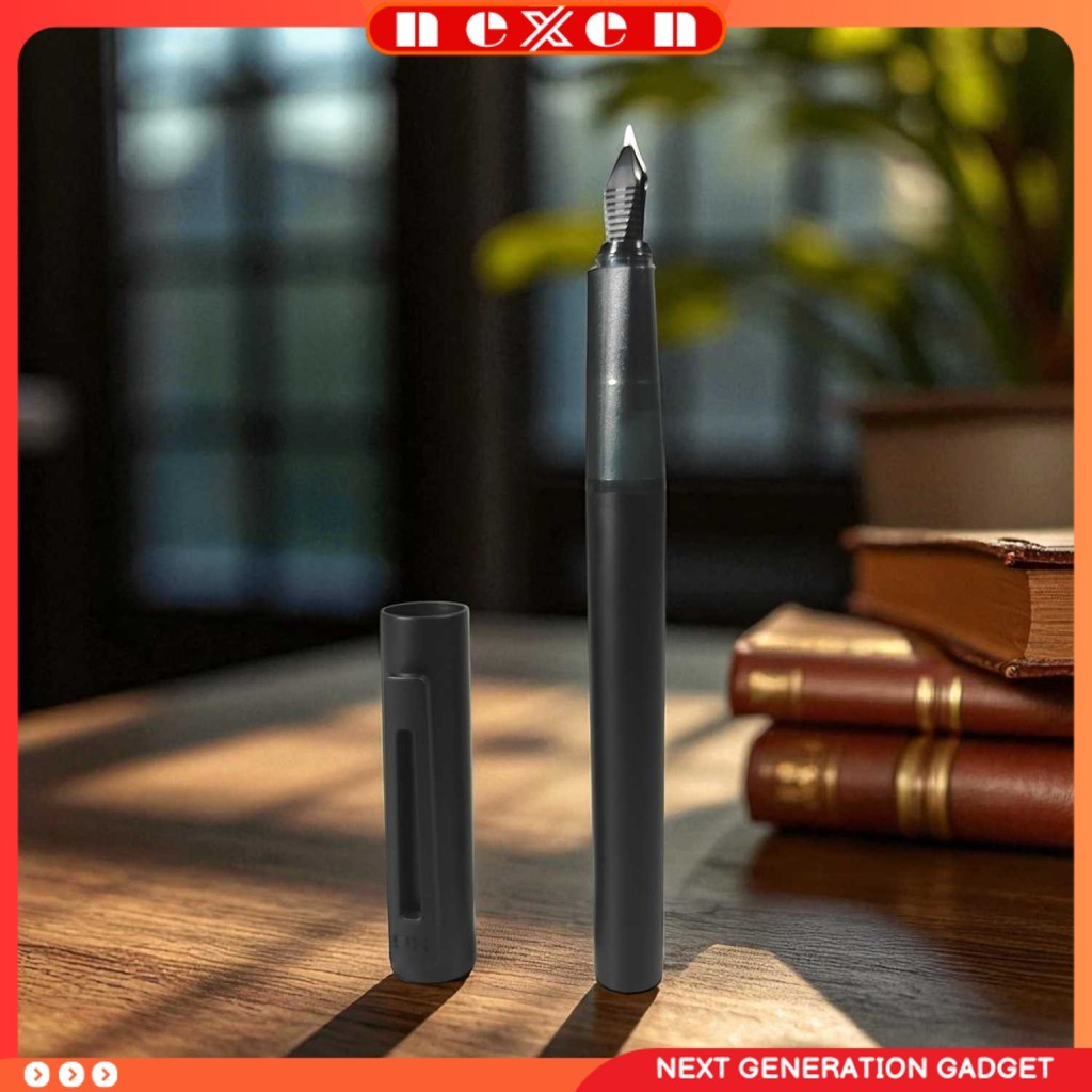 

Pena Fountain Pen EF Nib Black Ink with Cartridge - K1020