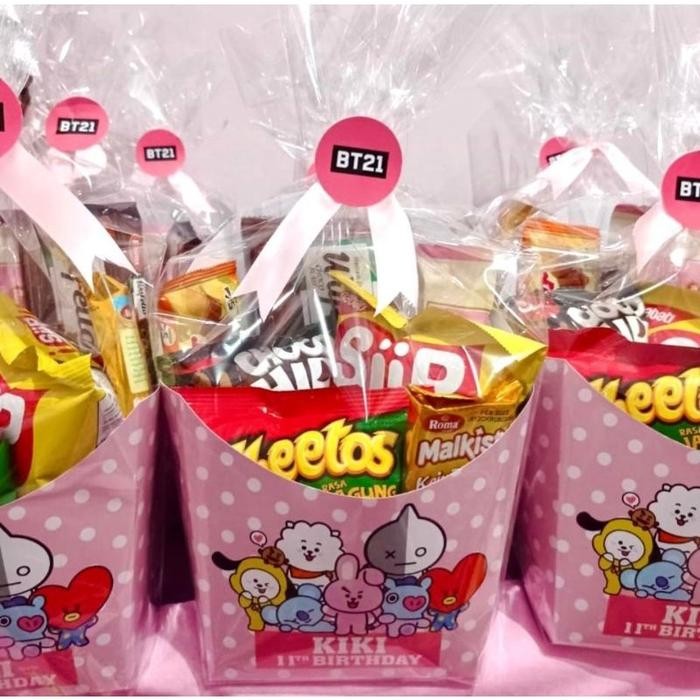 

Box Snack Ultah Size BESAR Ulang Tahun Custom - Box Tdk Karakte, Box saja