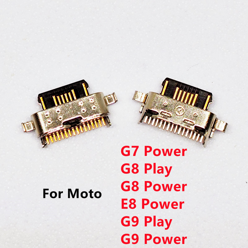 10Pcs USB Jack Charging Socket Port Plug Dock Charger Connector For Motorola Moto G9 G8 G7 G6 G5s G5