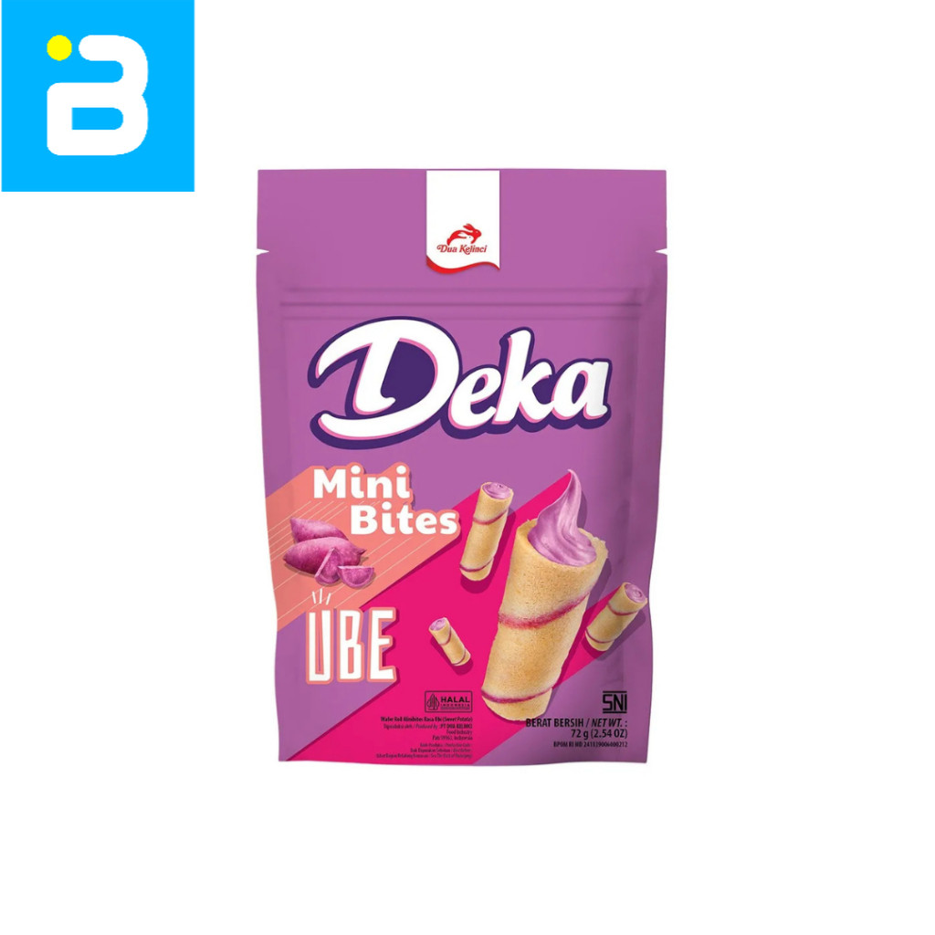 

Dua Kelinci Deka Mini Bites Ube 72G