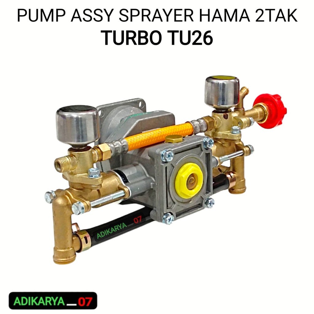 Pompa Air Assy Sprayer Semprot Hama 2 Tak 4 Tak Pump Assy Sprayer Tu26 Pompa Komplit Tu26 2Tak 4Tak
