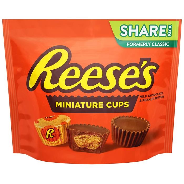 

Reese's Permen Cangkir Selai Kacang Coklat Miniature Cups [297 gr]